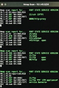 Sample NMAP Output