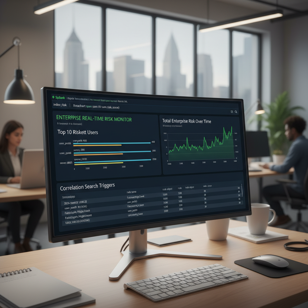 Building a Real-Time Risk Dashboard in Splunk