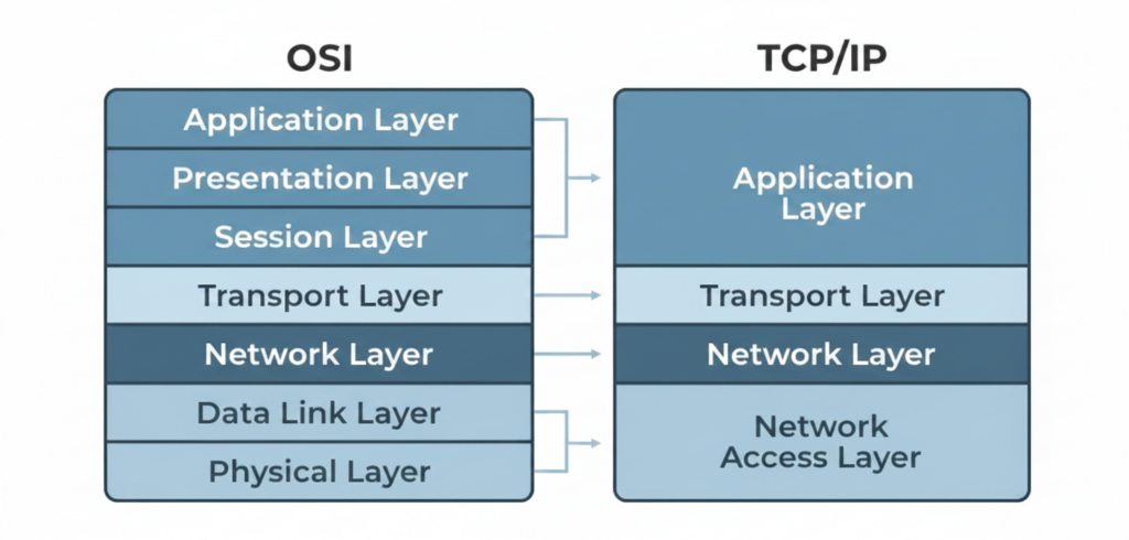 How to Pass CompTIA Network+ (N10-009): The OSI vs TCP/IP Model