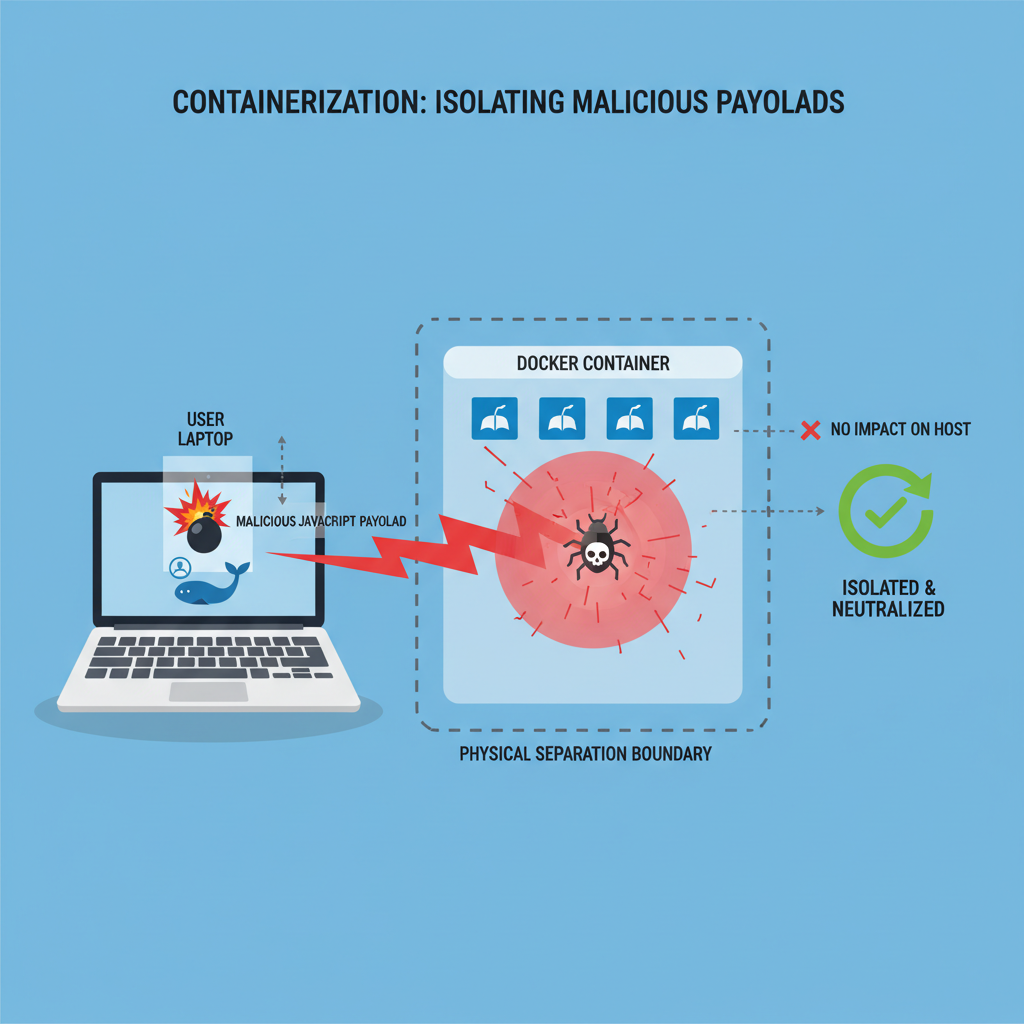 Containerization: Isolating Malicious Payloads